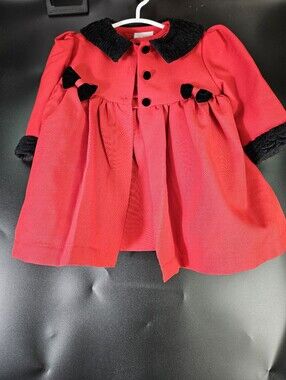 3pc Vintage Girls Dress With Bloomers Youngland
